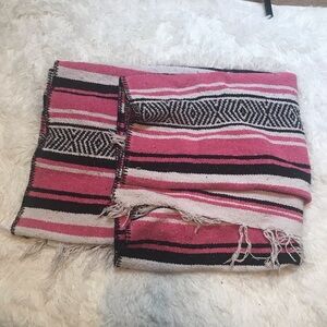 Mexican Falsa Blanket Throw Rug by BlackCanyon Outfitters